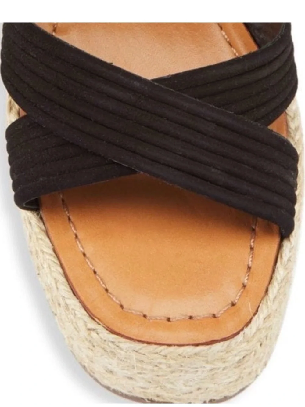 SCHUTZ black espadrille